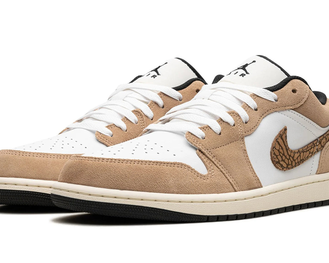 Air Jordan 1 Low SE "Brown Elephant" sneaker product image 2 | Foot Spikes