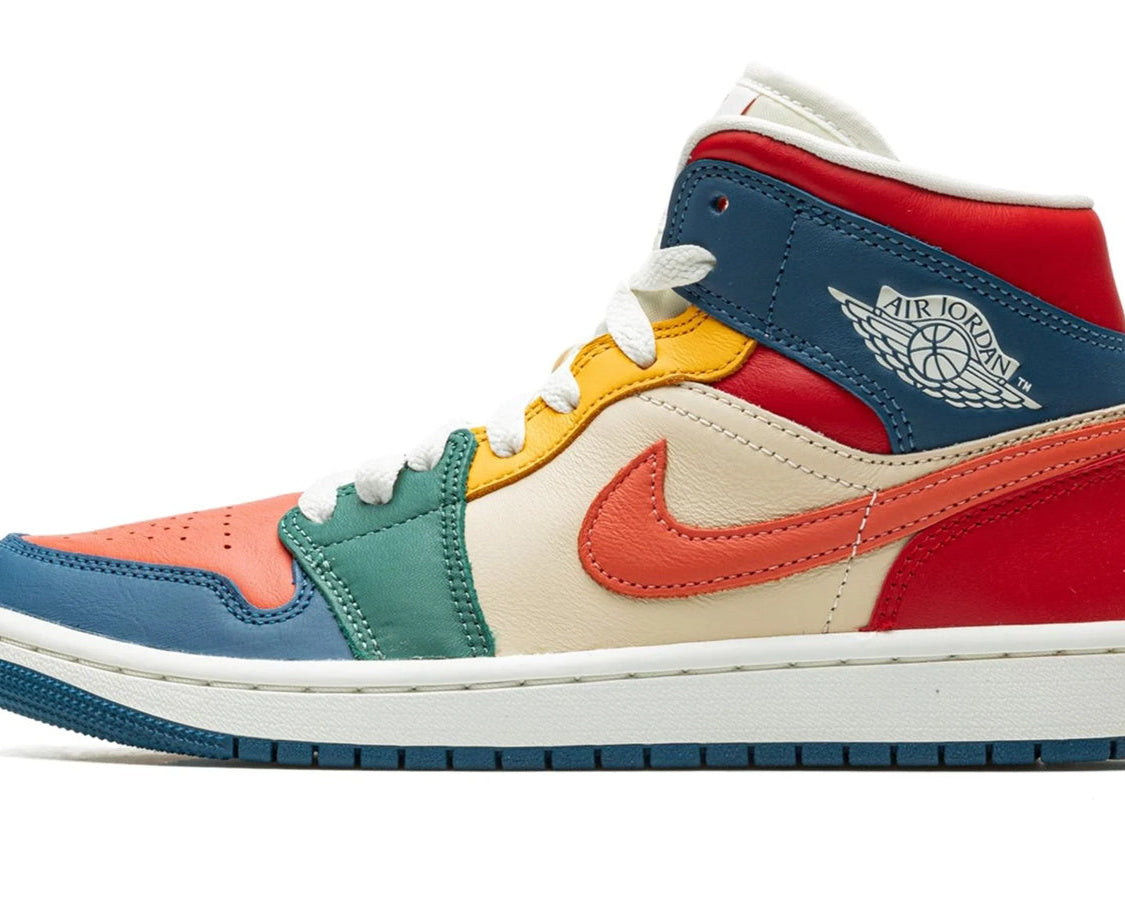 AIR JORDAN 1 MID SE WMNS "Multi-Color" sneaker product image 1 | Foot Spikes