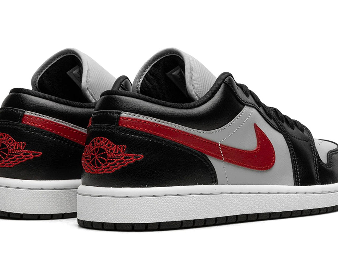 Air Jordan 1 Low WMNS "Black / Grey / Red" sneaker product image 4 | Foot Spikes
