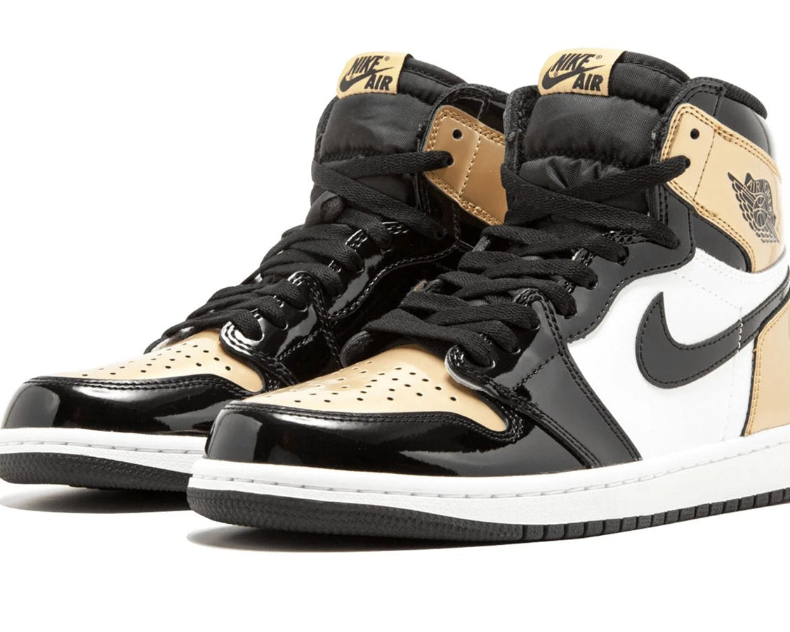 Air Jordan 1 Retro High OG NRG "Gold Toe" sneaker product image 2 | Foot Spikes