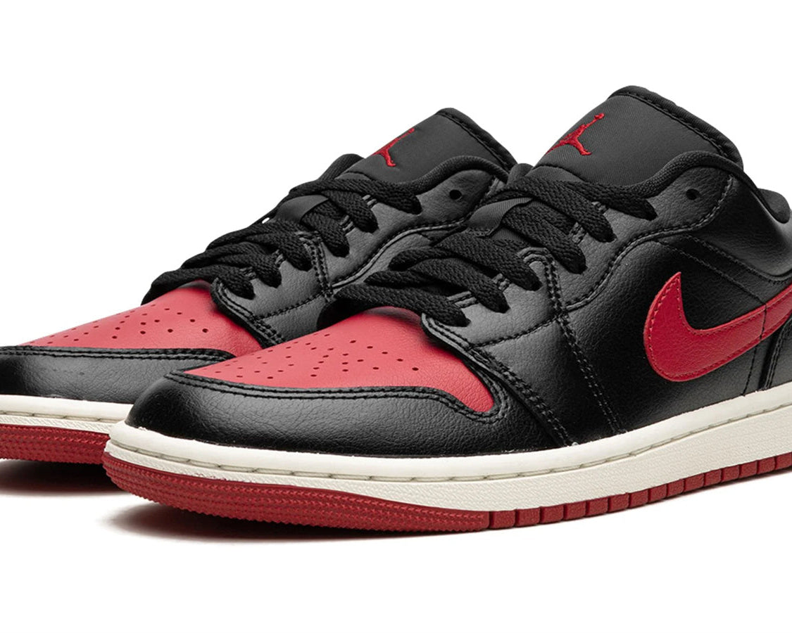 Air Jordan 1 Low WMNS "Bred Sail" sneaker product image 2 | Foot Spikes