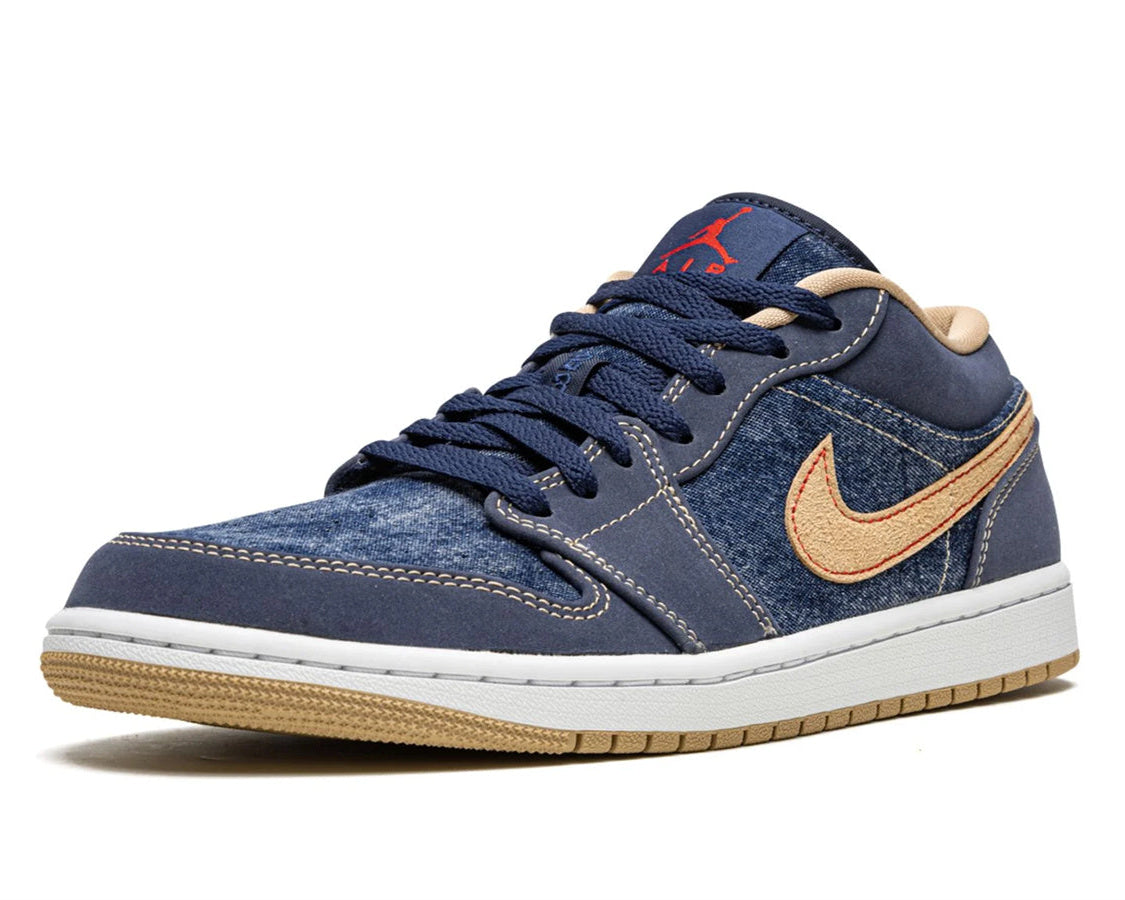 Air Jordan 1 Low SE "Denim" sneaker product image 3 | Foot Spikes