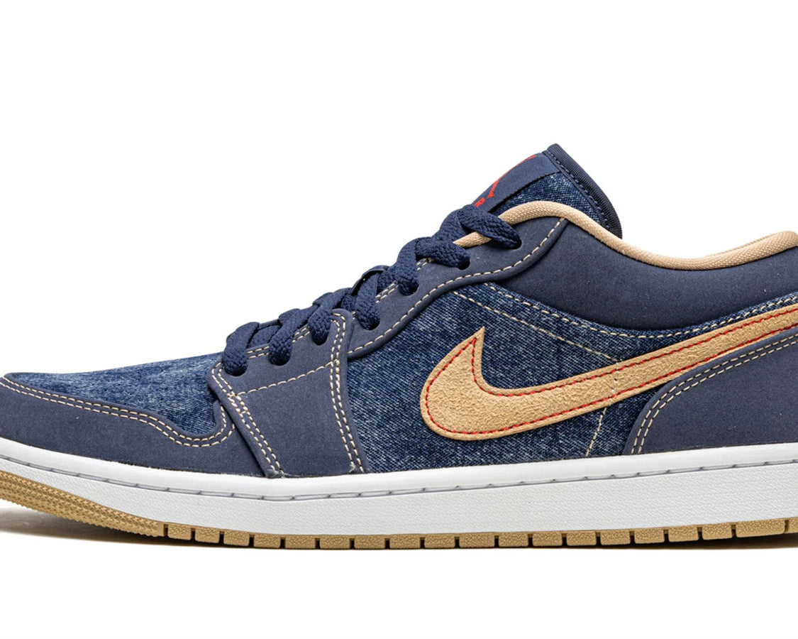Air Jordan 1 Low SE "Denim" sneaker product image 1 | Foot Spikes