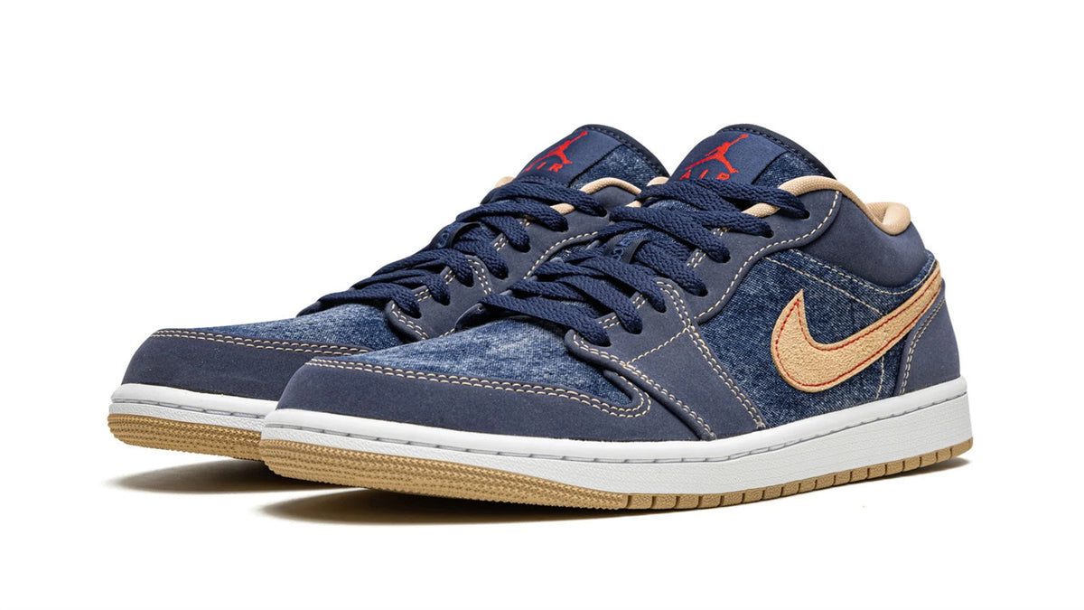 Air Jordan 1 Low SE "Denim" sneaker product image 2 | Foot Spikes
