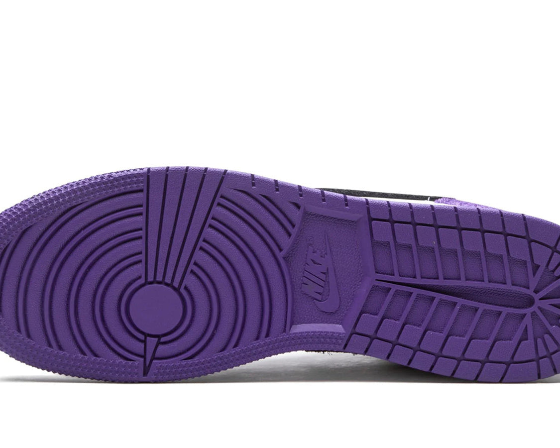 Air Jordan 1 Mid SE "Court Purple Suede" sneaker product image 5 | Foot Spikes