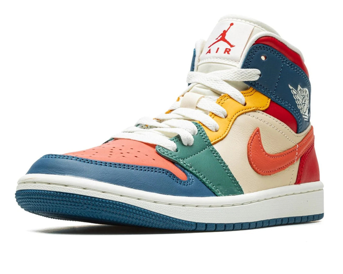 AIR JORDAN 1 MID SE WMNS "Multi-Color" sneaker product image 3 | Foot Spikes
