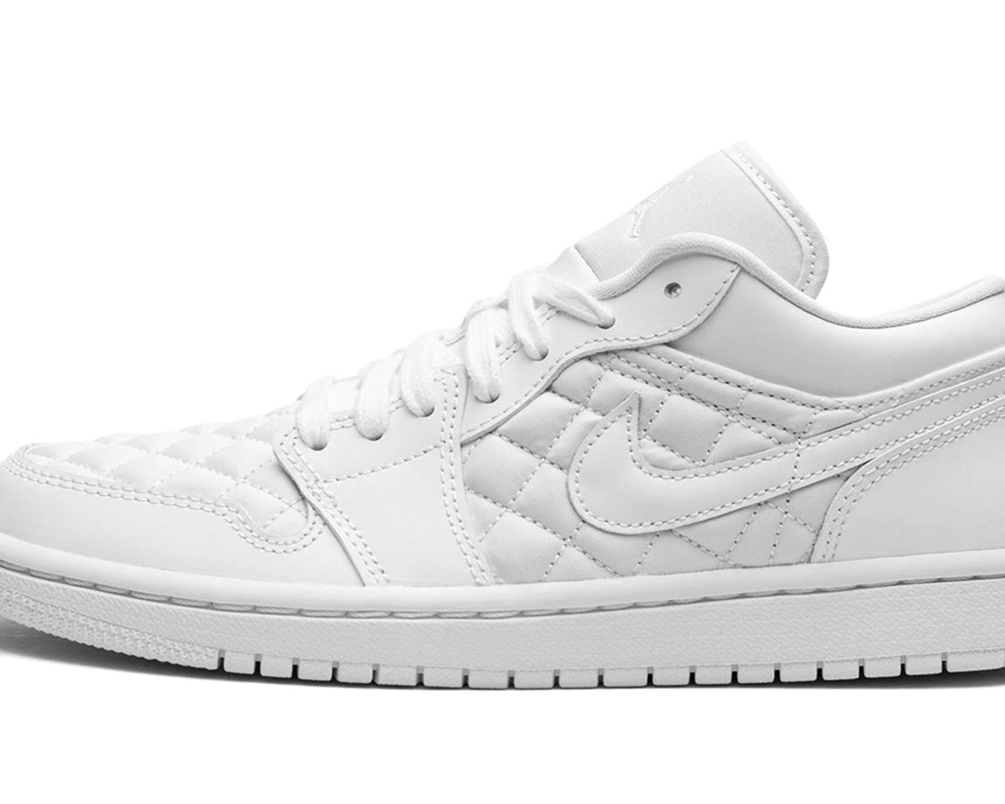 AIR JORDAN 1 LOW QUILTED WMNS "Quilted White" sneaker product image 1 | Foot Spikes