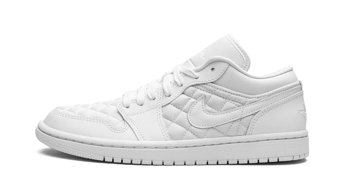 AIR JORDAN 1 LOW QUILTED WMNS "Quilted White" sneaker product image 1 | Foot Spikes