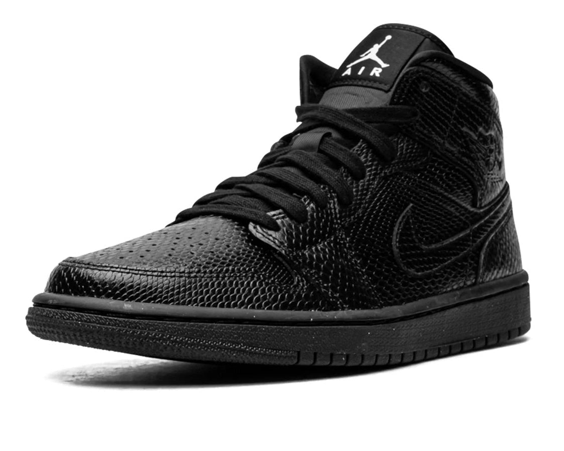 AIR JORDAN 1 MID WMNS "Black Snakeskin" sneaker product image 2 | Foot Spikes