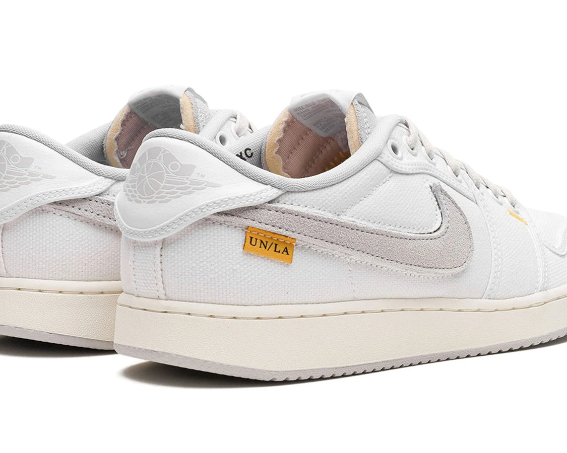 Air Jordan 1 KO Low "Union - White Canvas" sneaker product image 4 | Foot Spikes