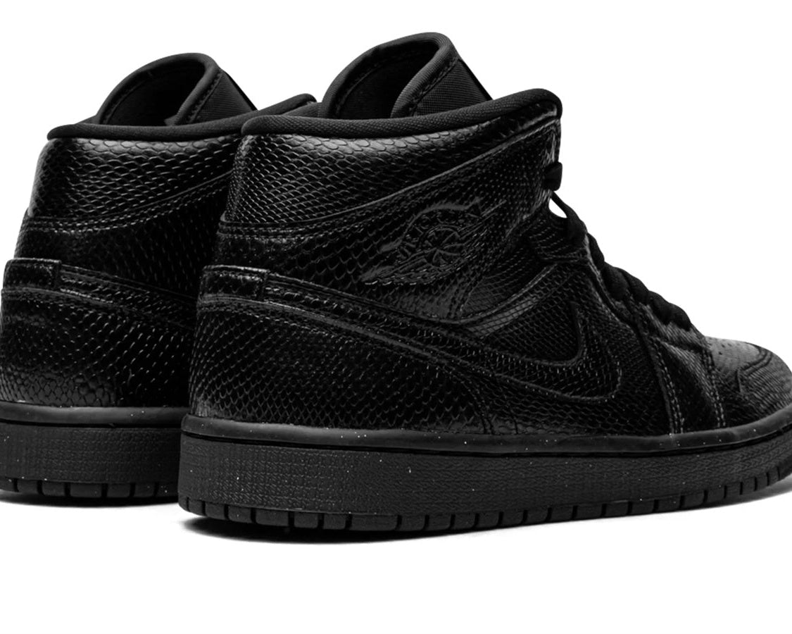 AIR JORDAN 1 MID WMNS "Black Snakeskin" sneaker product image 4 | Foot Spikes