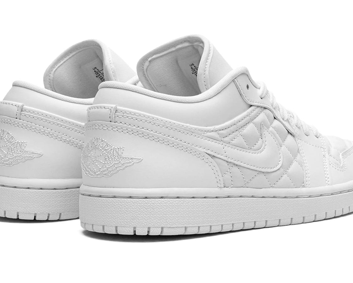 AIR JORDAN 1 LOW QUILTED WMNS "Quilted White" sneaker product image 4 | Foot Spikes