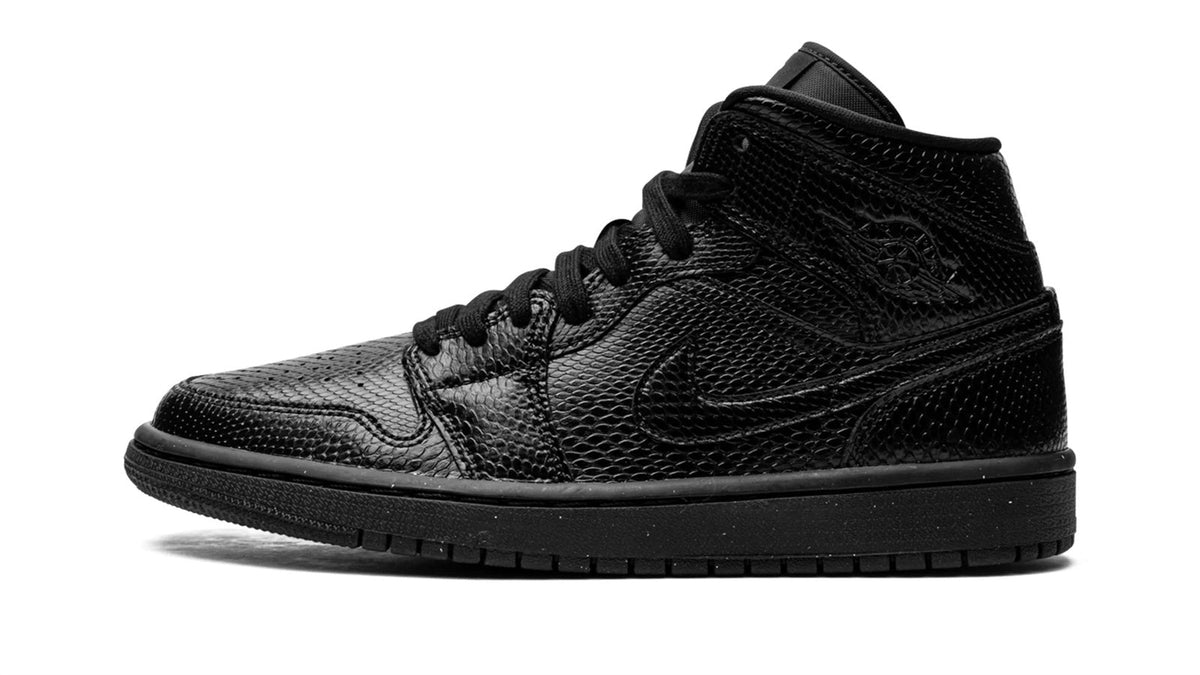 AIR JORDAN 1 MID WMNS "Black Snakeskin" sneaker product image 1 | Foot Spikes