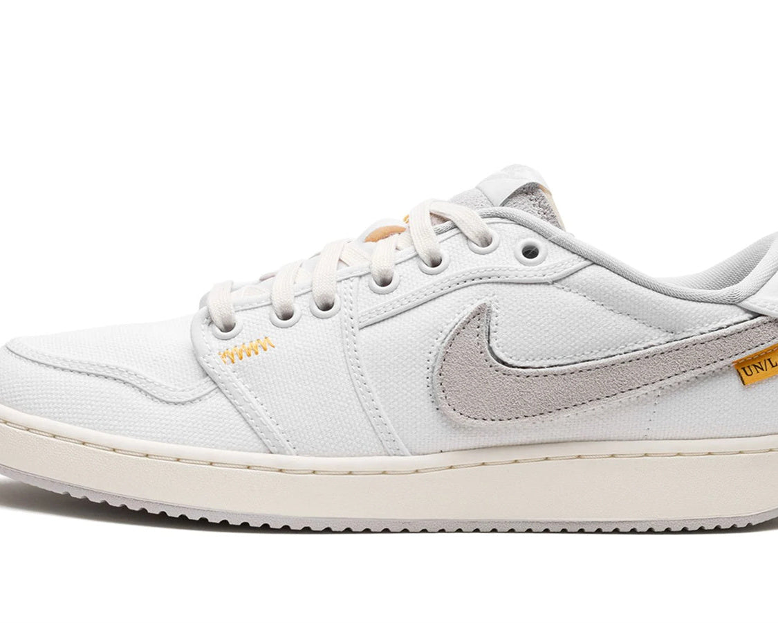 Air Jordan 1 KO Low "Union - White Canvas" sneaker product image 1 | Foot Spikes