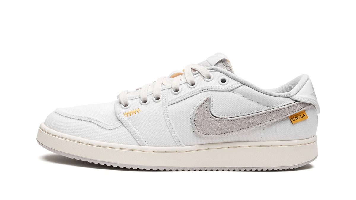 Air Jordan 1 KO Low "Union - White Canvas" sneaker product image 1 | Foot Spikes