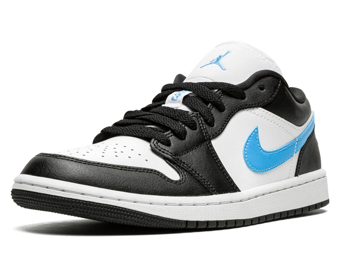 AIR JORDAN 1 LOW WMNS "Black / University Blue" sneaker product image 3 | Foot Spikes