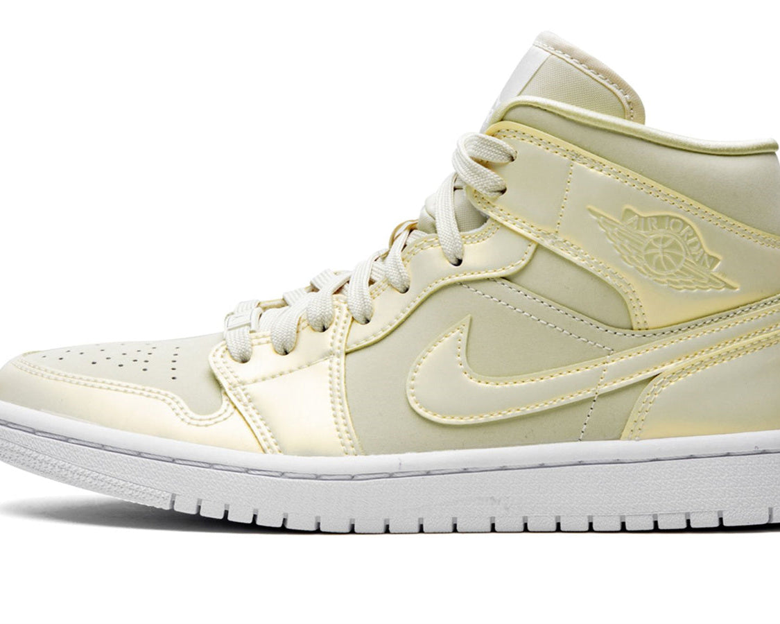 AIR JORDAN 1 MID SE WMNS "Lemon Yellow" sneaker product image 1 | Foot Spikes