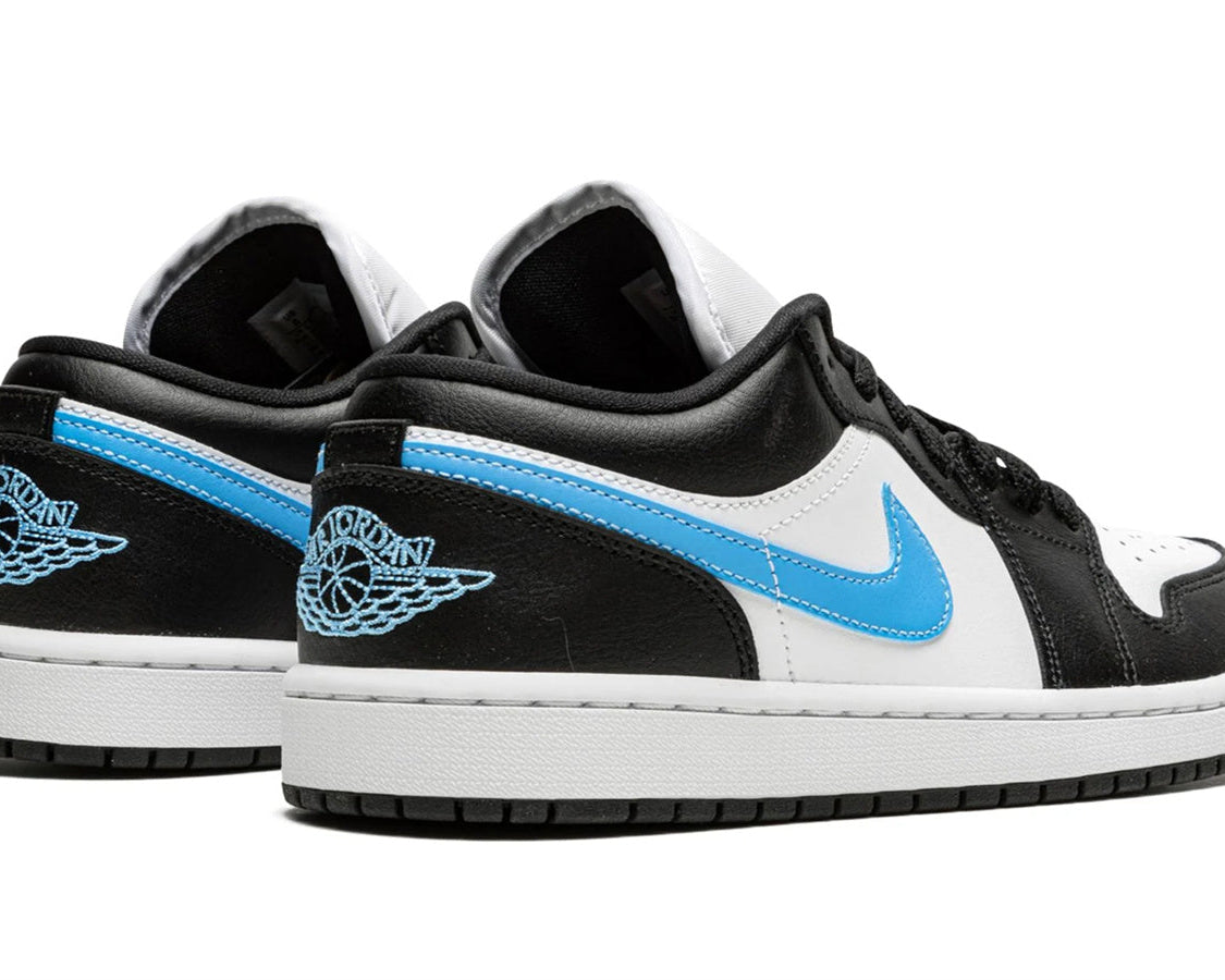 AIR JORDAN 1 LOW WMNS "Black / University Blue" sneaker product image 4 | Foot Spikes