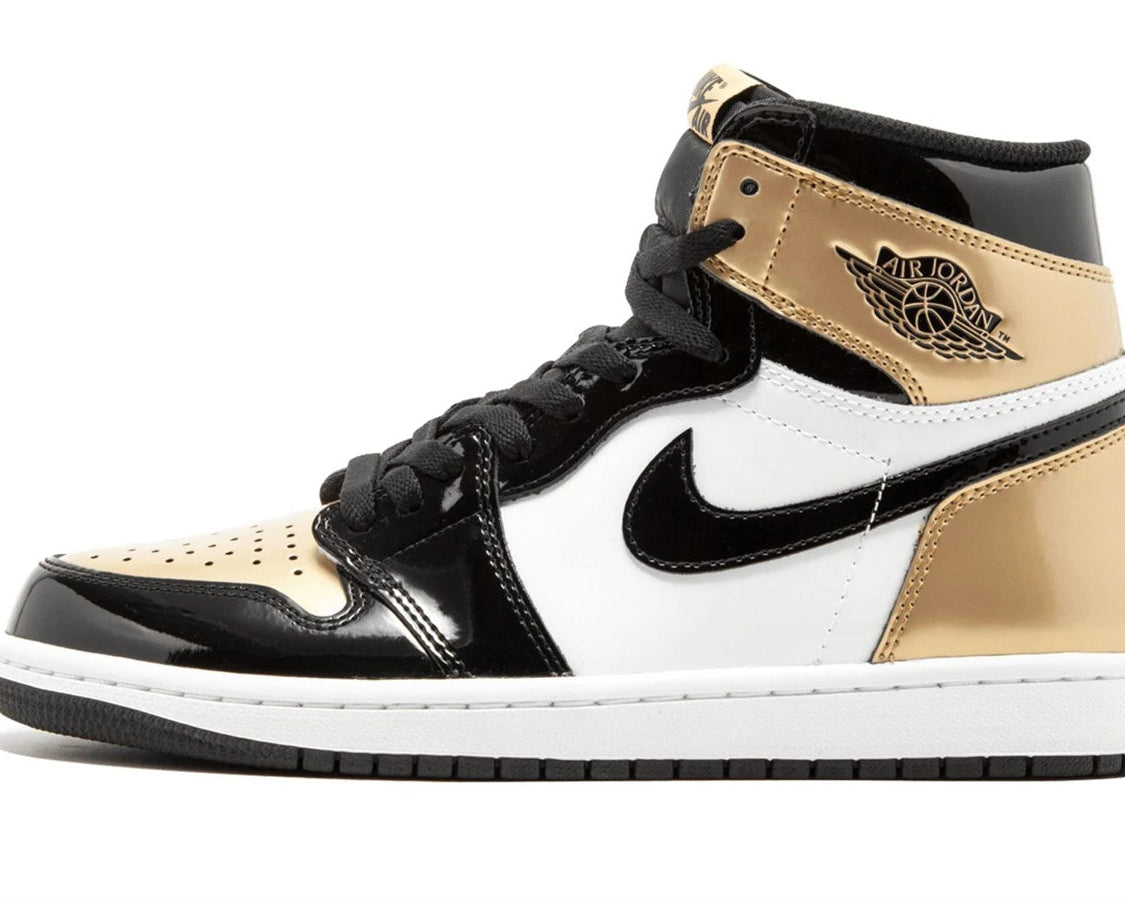 Air Jordan 1 Retro High OG NRG "Gold Toe" sneaker product image 1 | Foot Spikes