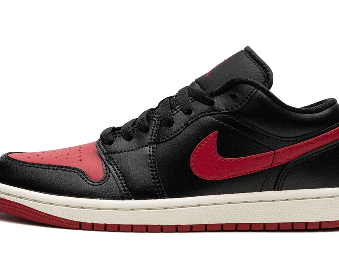 Air Jordan 1 Low WMNS "Bred Sail" sneaker product image 1 | Foot Spikes