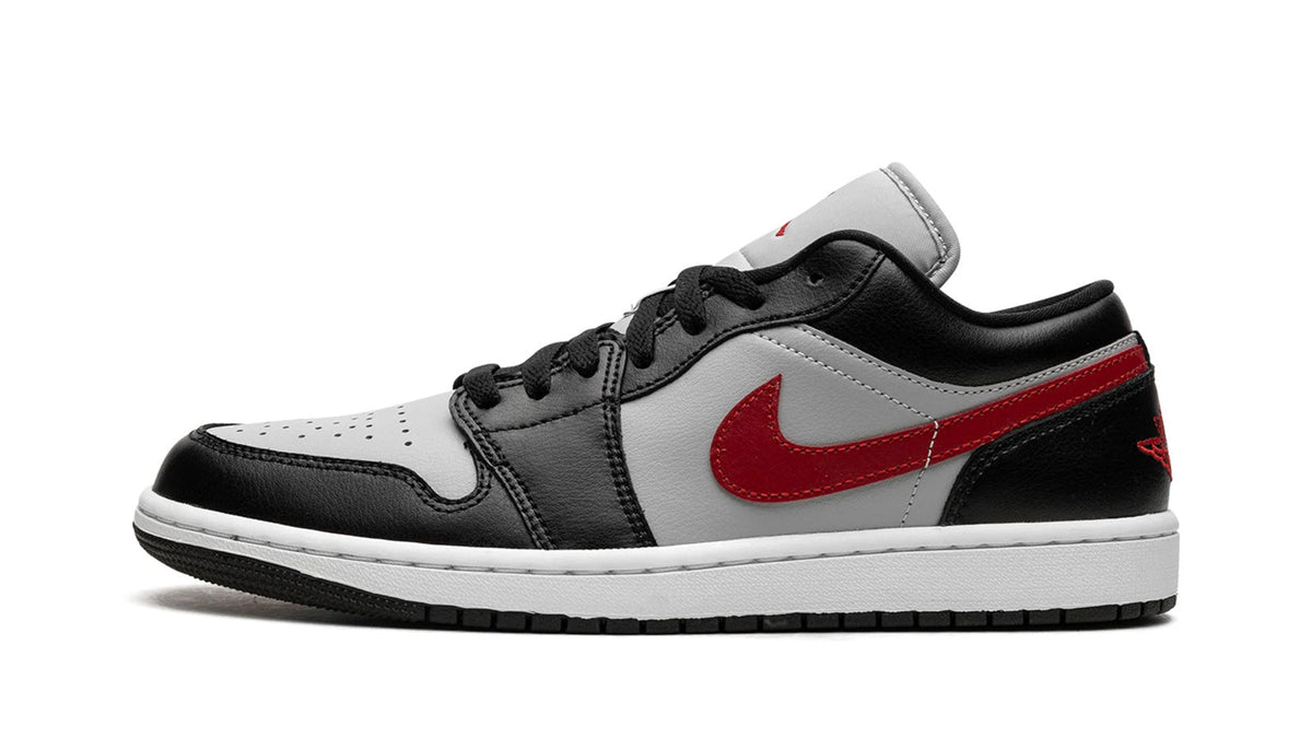 Air Jordan 1 Low WMNS "Black / Grey / Red" sneaker product image 1 | Foot Spikes