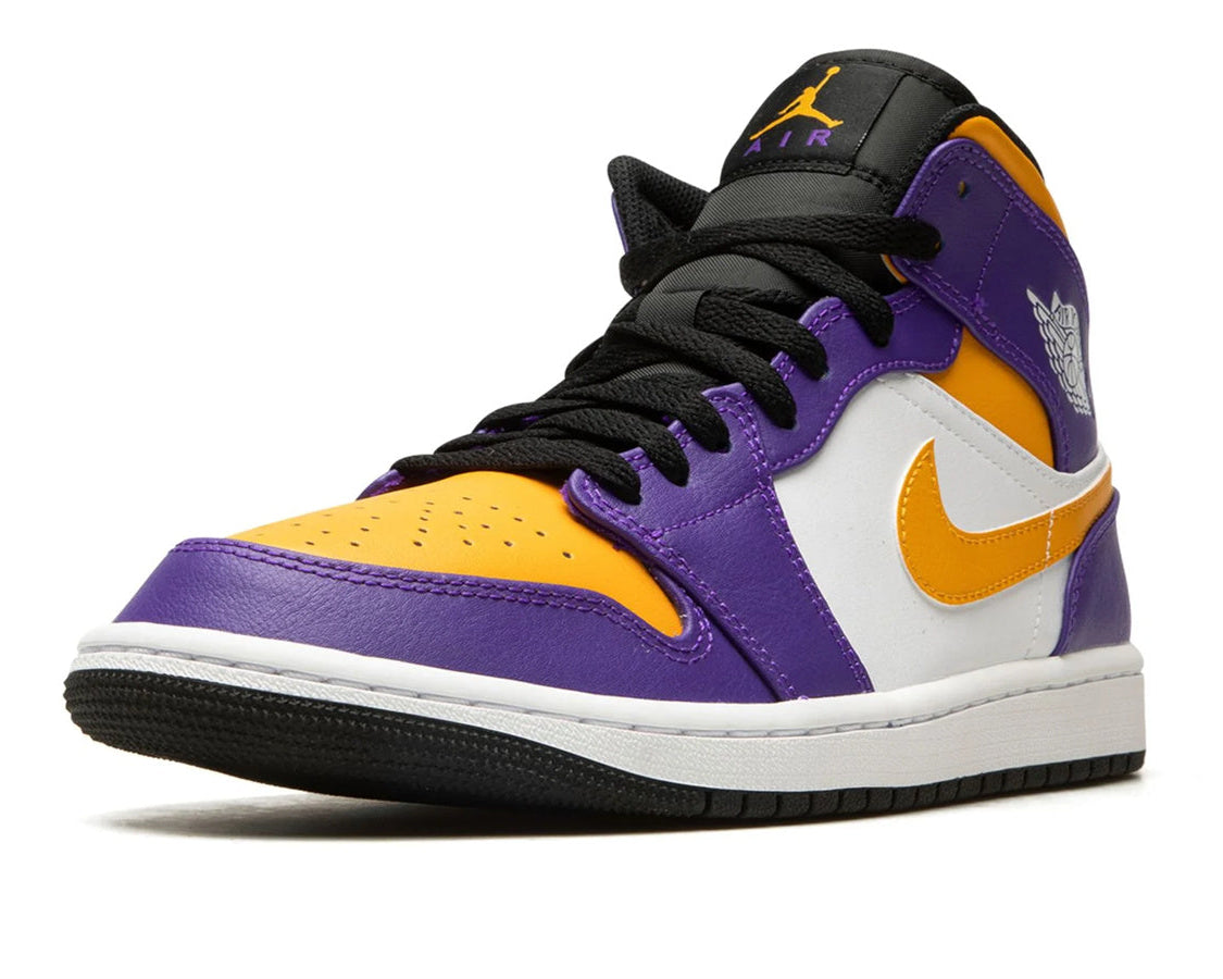 Air Jordan 1 Hi Flyease "LAKERS" sneaker product image 3 | Foot Spikes