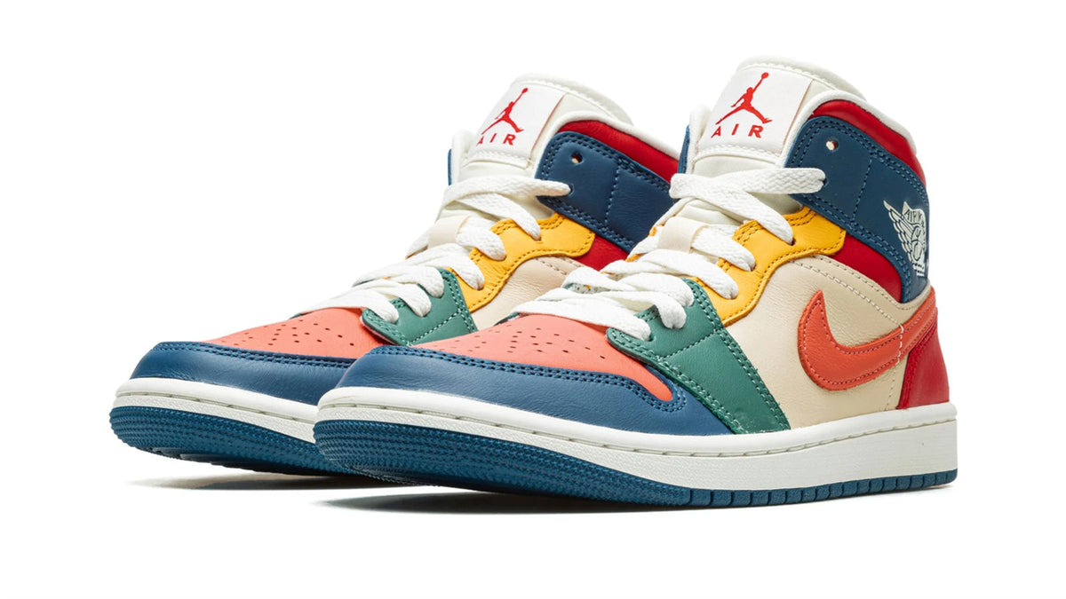 AIR JORDAN 1 MID SE WMNS "Multi-Color" sneaker product image 2 | Foot Spikes
