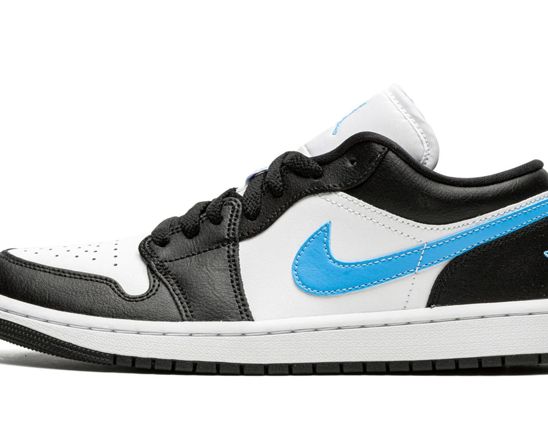 AIR JORDAN 1 LOW WMNS "Black / University Blue" sneaker product image 1 | Foot Spikes
