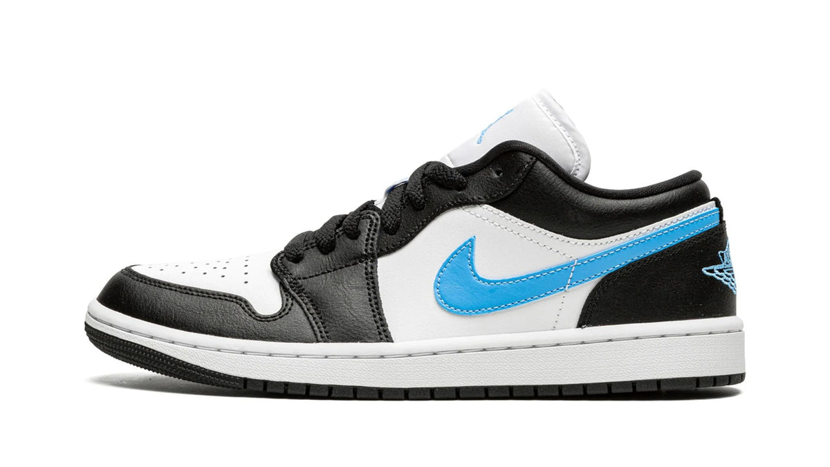 AIR JORDAN 1 LOW WMNS "Black / University Blue" sneaker product image 1 | Foot Spikes