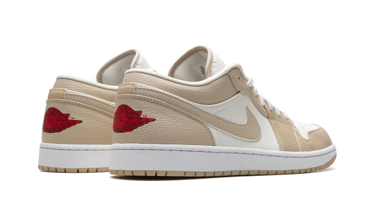 Air Jordan 1 Low "Sail / Rattan" sneaker product image 4 | Foot Spikes