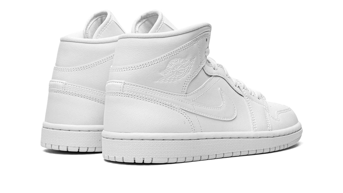 AIR JORDAN 1 MID WMNS "Triple White 2022" sneaker product image 4 | Foot Spikes