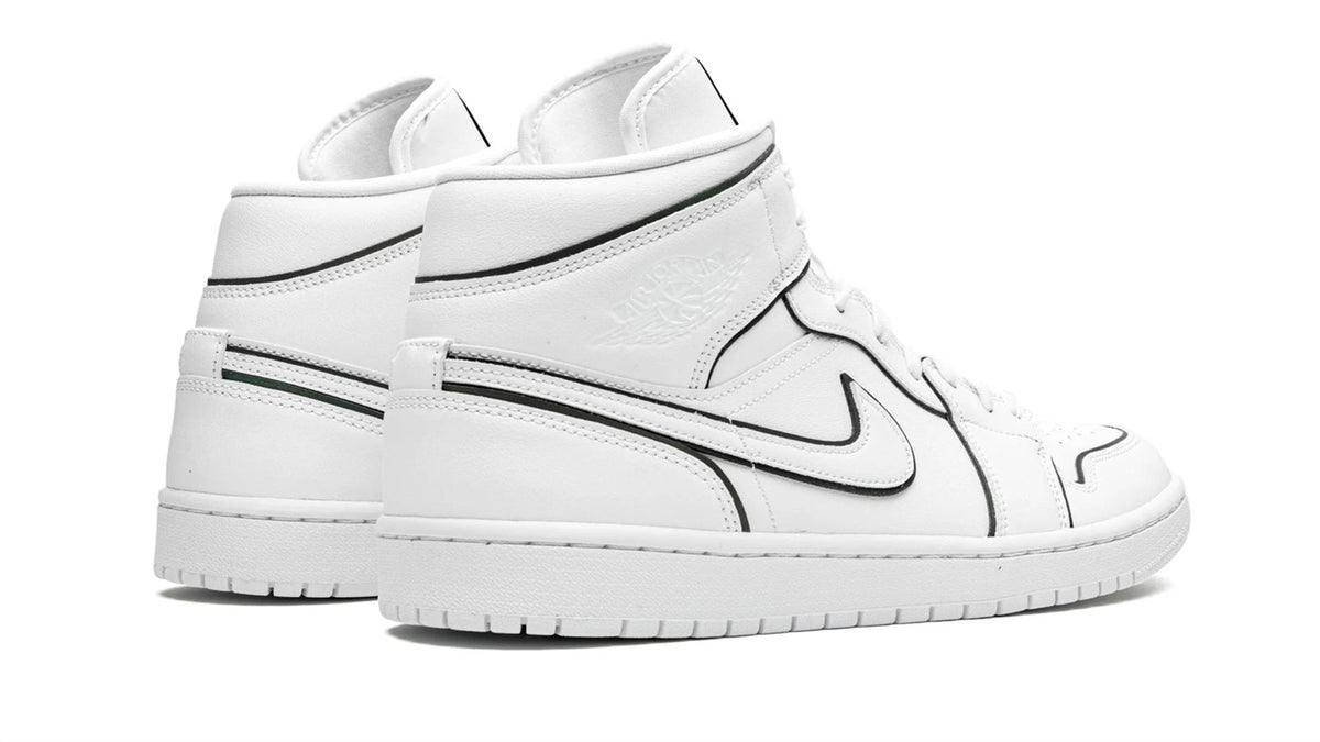 AIR JORDAN 1 MID WMNS "Iridescent Outline" sneaker product image 4 | Foot Spikes