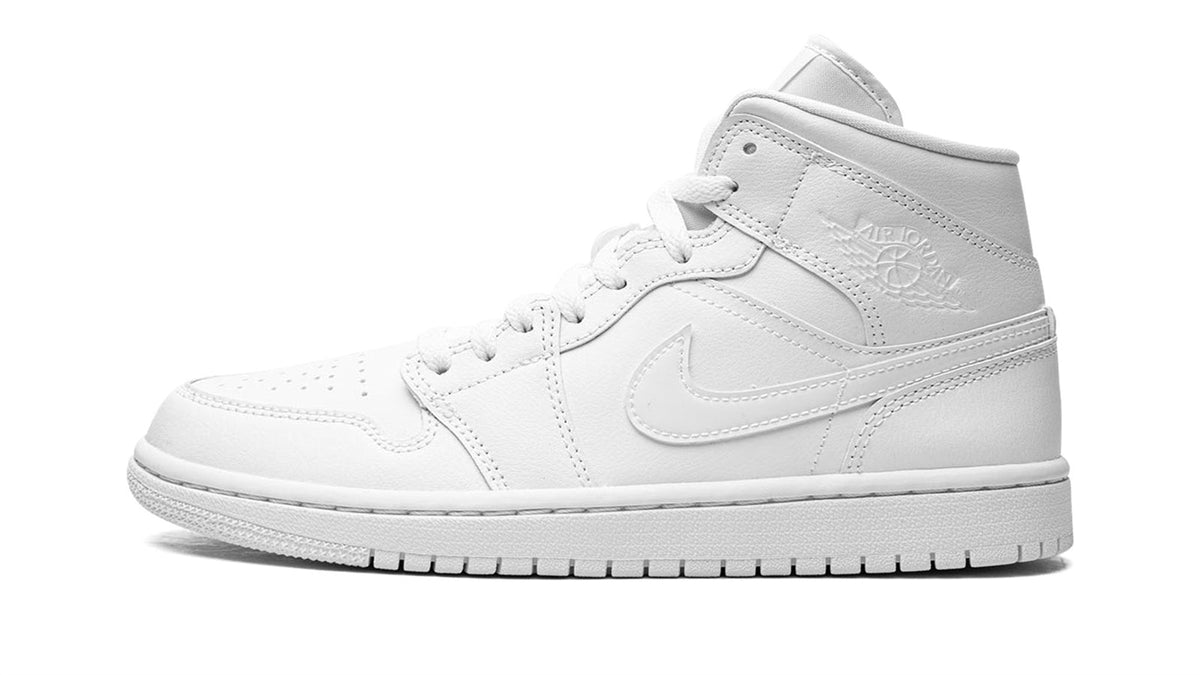 AIR JORDAN 1 MID WMNS "Triple White 2022" sneaker product image 1 | Foot Spikes