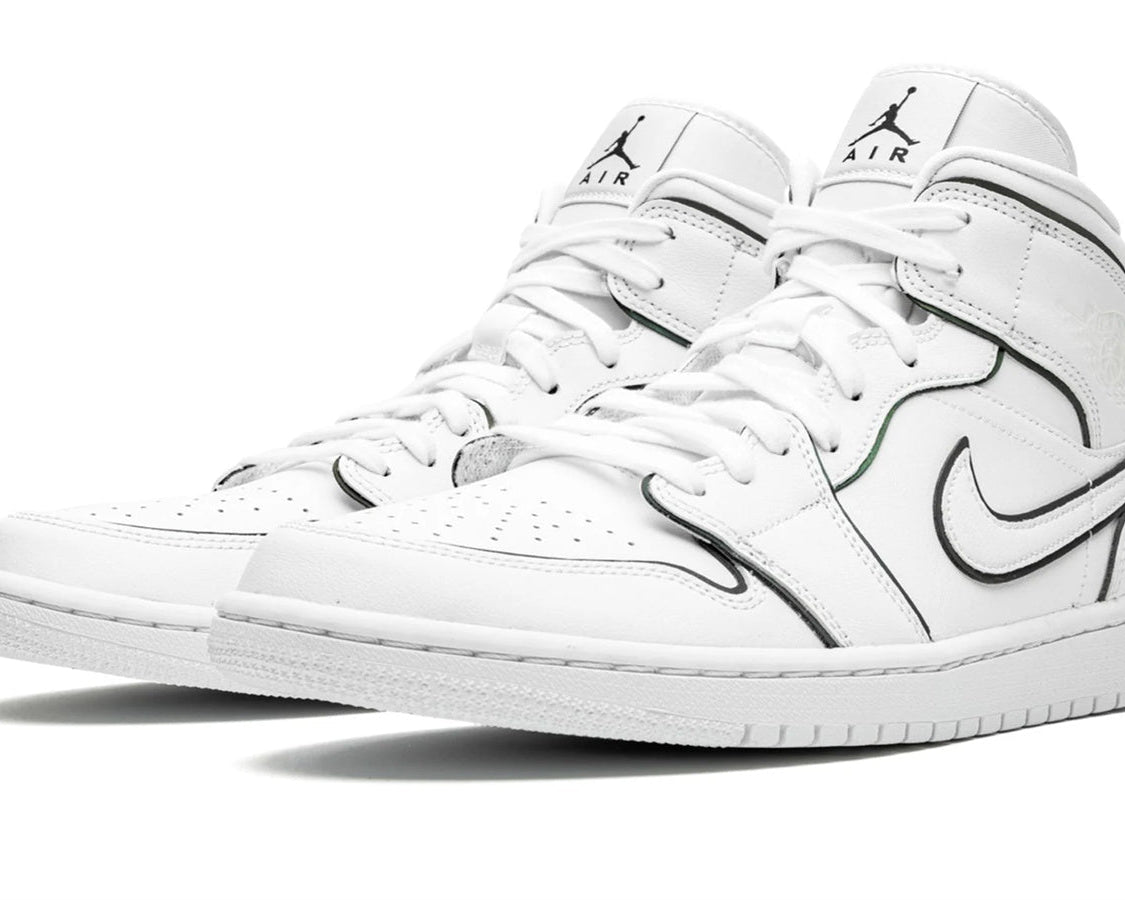 AIR JORDAN 1 MID WMNS "Iridescent Outline" sneaker product image 2 | Foot Spikes