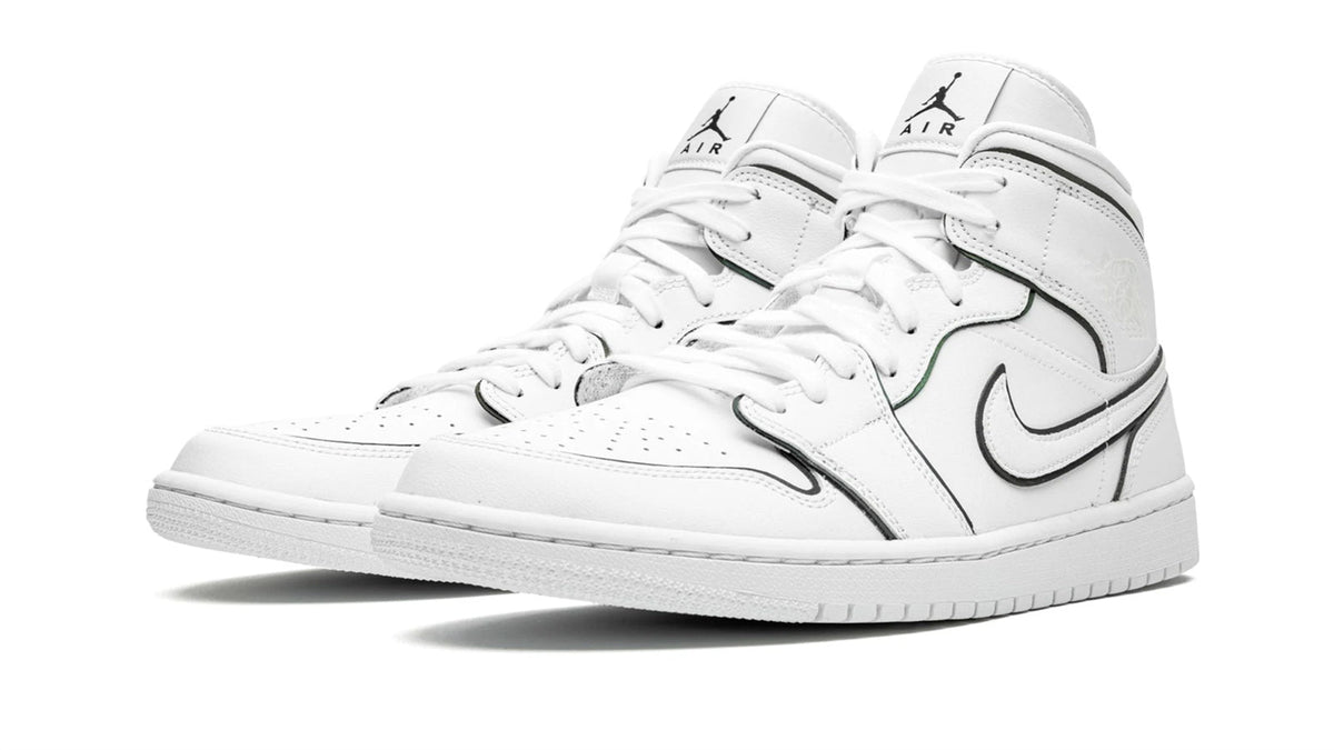 AIR JORDAN 1 MID WMNS "Iridescent Outline" sneaker product image 2 | Foot Spikes