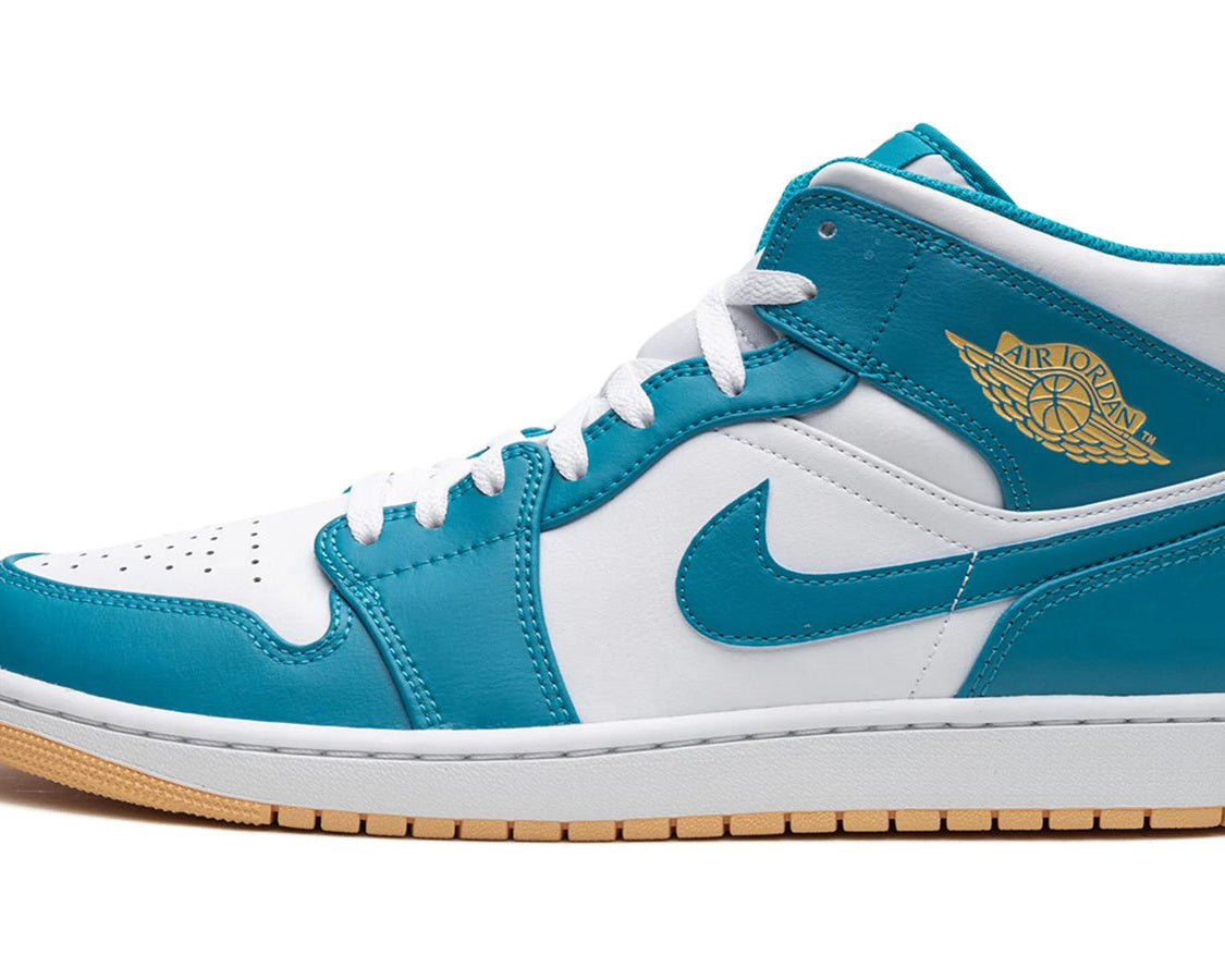 Air Jordan 1 Mid "Aquatone" sneaker product image 1 | Foot Spikes