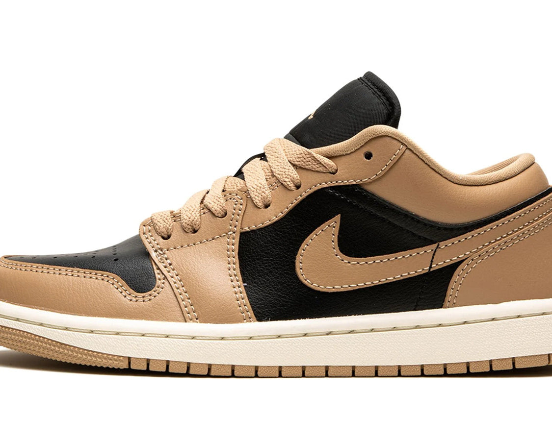 Air Jordan 1 Low WMNS "Desert / Black" sneaker product image 1 | Foot Spikes