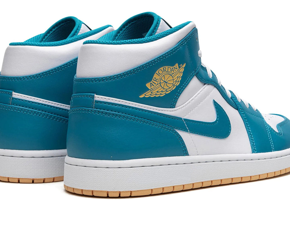 Air Jordan 1 Mid "Aquatone" sneaker product image 4 | Foot Spikes
