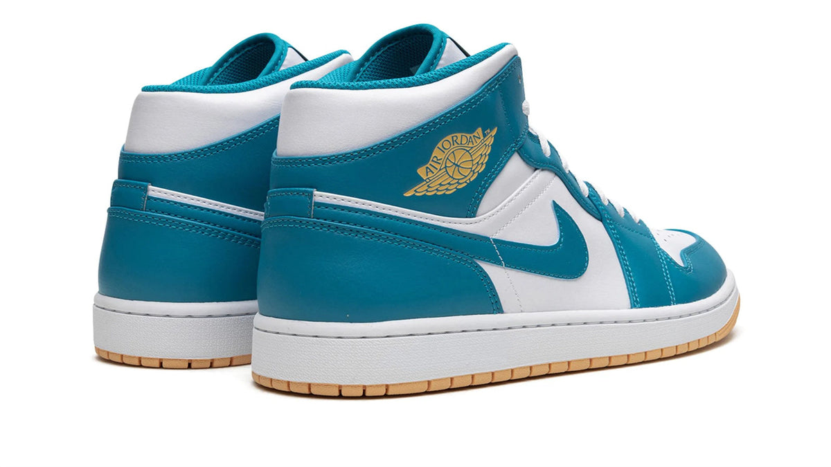Air Jordan 1 Mid "Aquatone" sneaker product image 4 | Foot Spikes
