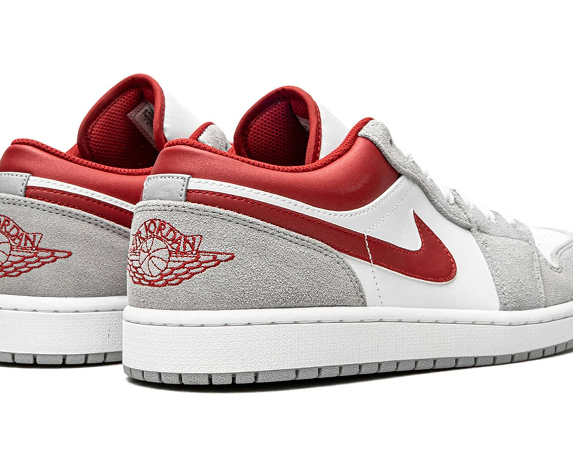 AIR JORDAN 1 LOW SE "White / Grey / Red" sneaker product image 4 | Foot Spikes