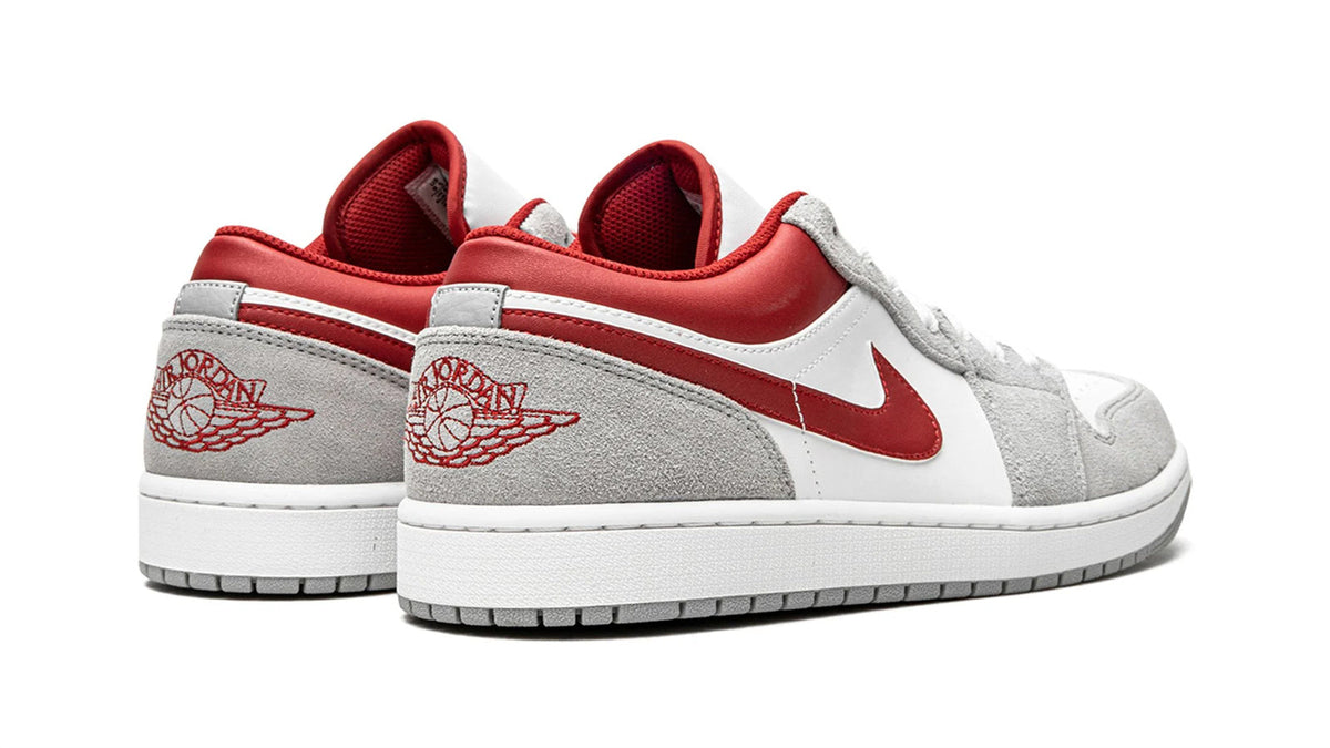 AIR JORDAN 1 LOW SE "White / Grey / Red" sneaker product image 4 | Foot Spikes