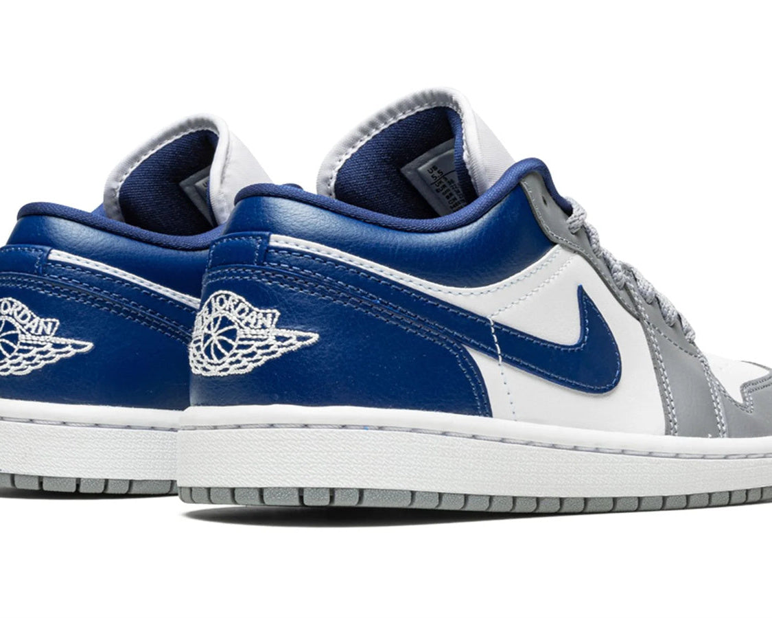 Air Jordan 1 Low WMNS "Stealth / French Blue" sneaker product image 4 | Foot Spikes