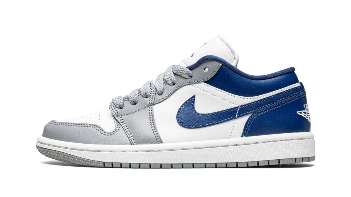 Air Jordan 1 Low WMNS "Stealth / French Blue" sneaker product image 1 | Foot Spikes