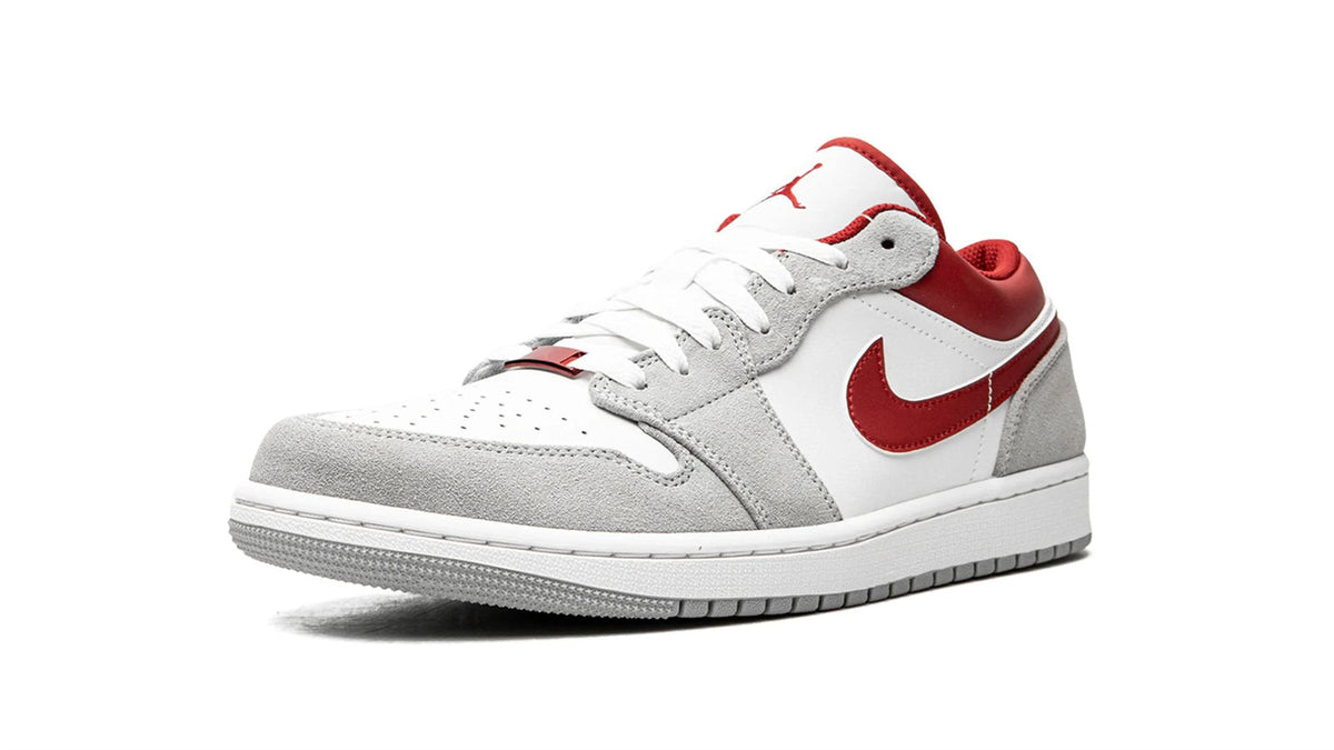 AIR JORDAN 1 LOW SE "White / Grey / Red" sneaker product image 3 | Foot Spikes