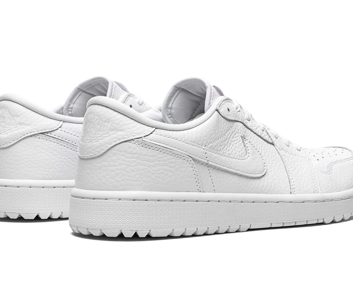 Air Jordan 1 Low Golf "Triple White" sneaker product image 4 | Foot Spikes