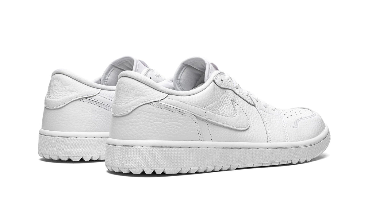 Air Jordan 1 Low Golf "Triple White" sneaker product image 4 | Foot Spikes