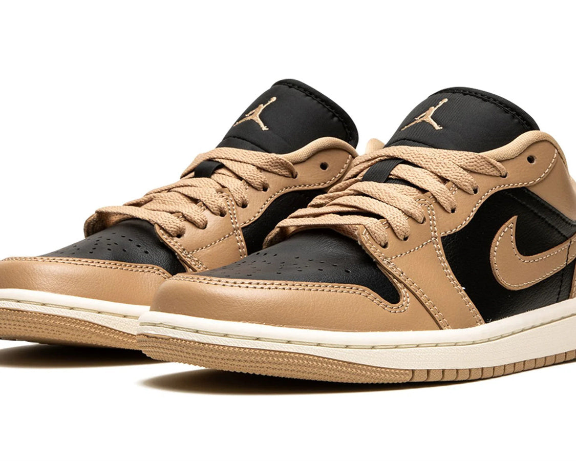 Air Jordan 1 Low WMNS "Desert / Black" sneaker product image 2 | Foot Spikes