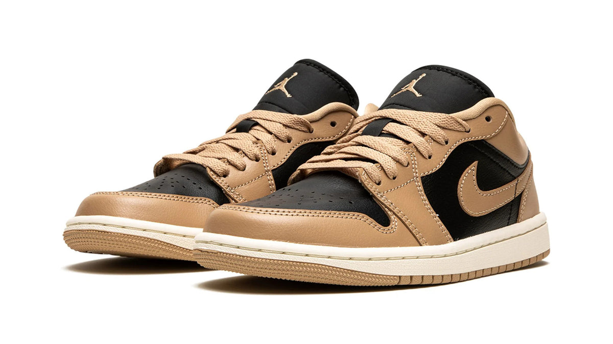 Air Jordan 1 Low WMNS "Desert / Black" sneaker product image 2 | Foot Spikes