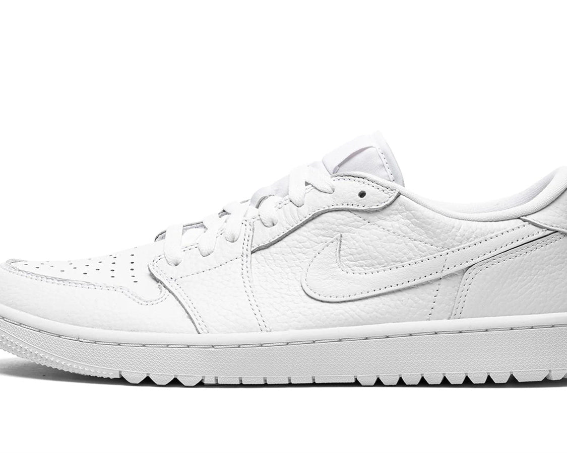 Air Jordan 1 Low Golf "Triple White" sneaker product image 1 | Foot Spikes