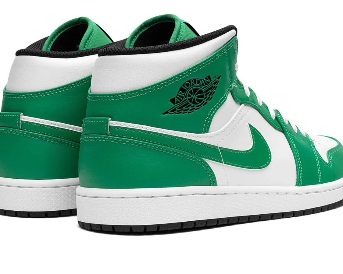 Air Jordan 1 MID "Lucky Green" sneaker product image 4 | Foot Spikes